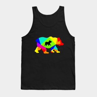 Colorful bear Tank Top